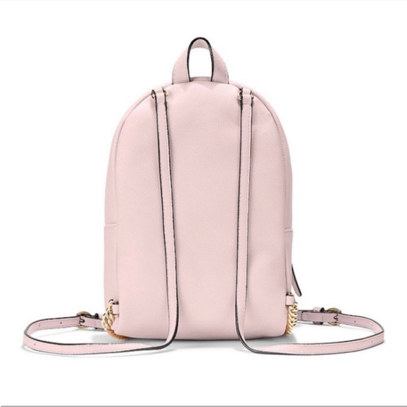 Victoria’s Secret V-Quilted City Mini Backpack baby pink color - Picture 3 of 10